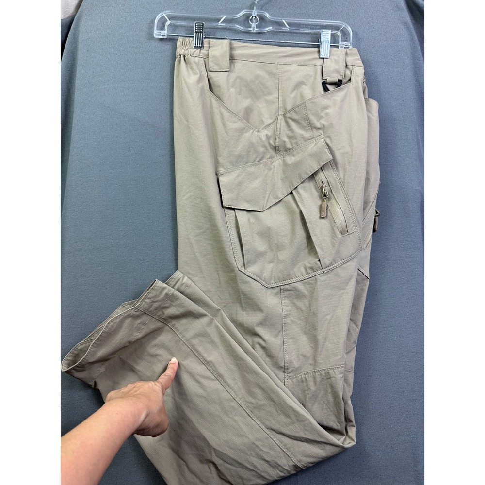 Cell Dragon Men's Tan Tactical Cargo Pants Ripstop‎ Stretch Outdoor Work 3XL